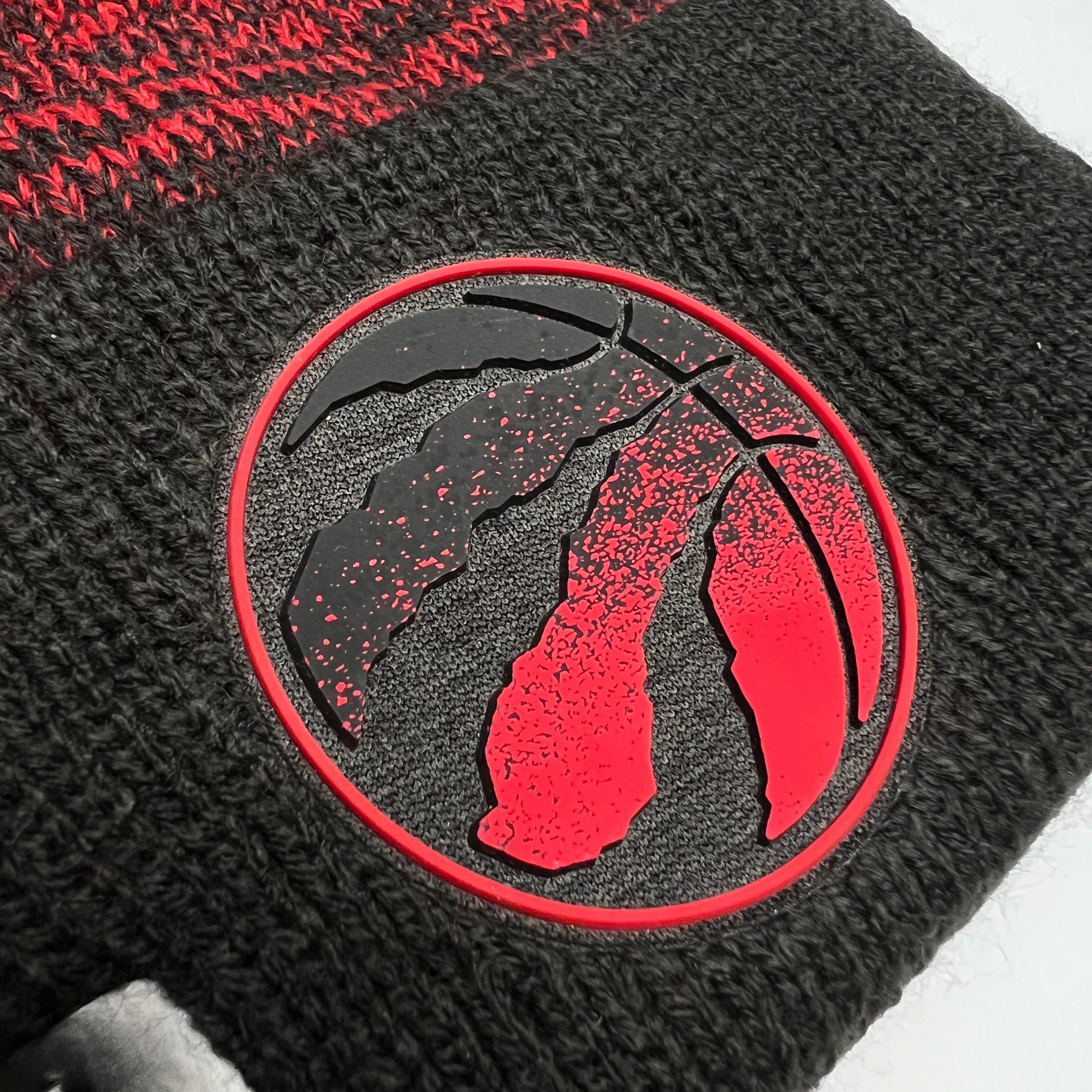 Toronto Raptors New Era NBA Back Half Knit Beanie - Red