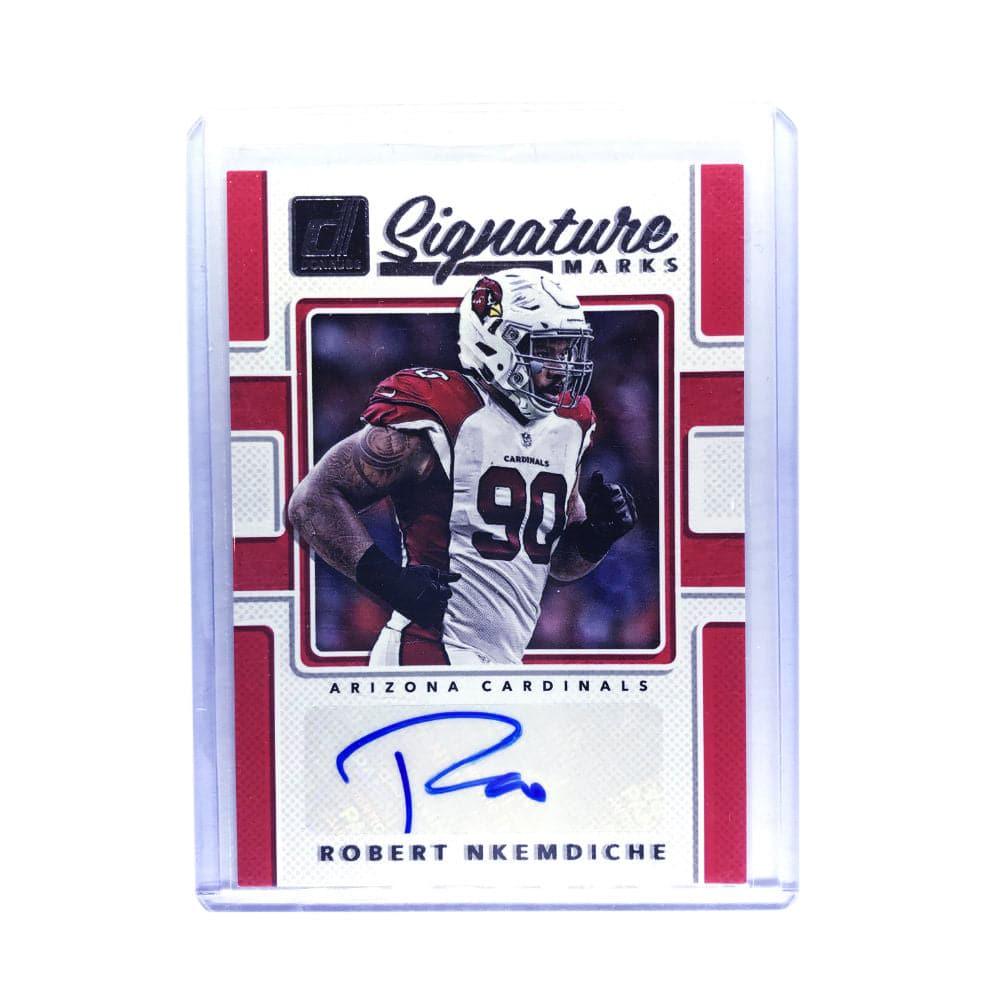 Robert Nkemdiche Arizona Cardinals 2017 Panini Donruss NFL Signature Marks Auto Card