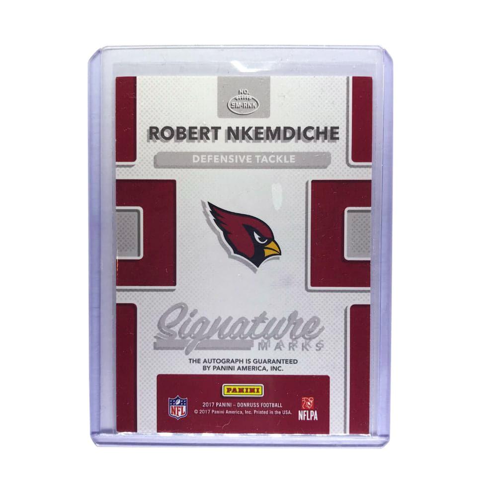 Robert Nkemdiche Arizona Cardinals 2017 Panini Donruss NFL Signature Marks Auto Card