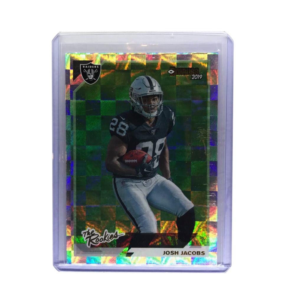 Josh Jacobs Las Vegas Raiders 2019 Panini Donruss NFL The Rookies Rookie Card