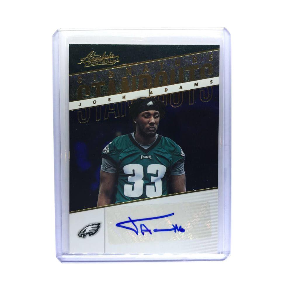 Josh Adams Philadelphia Eagles 2018 Panini Absolute NFL Standouts Auto Rookie Card