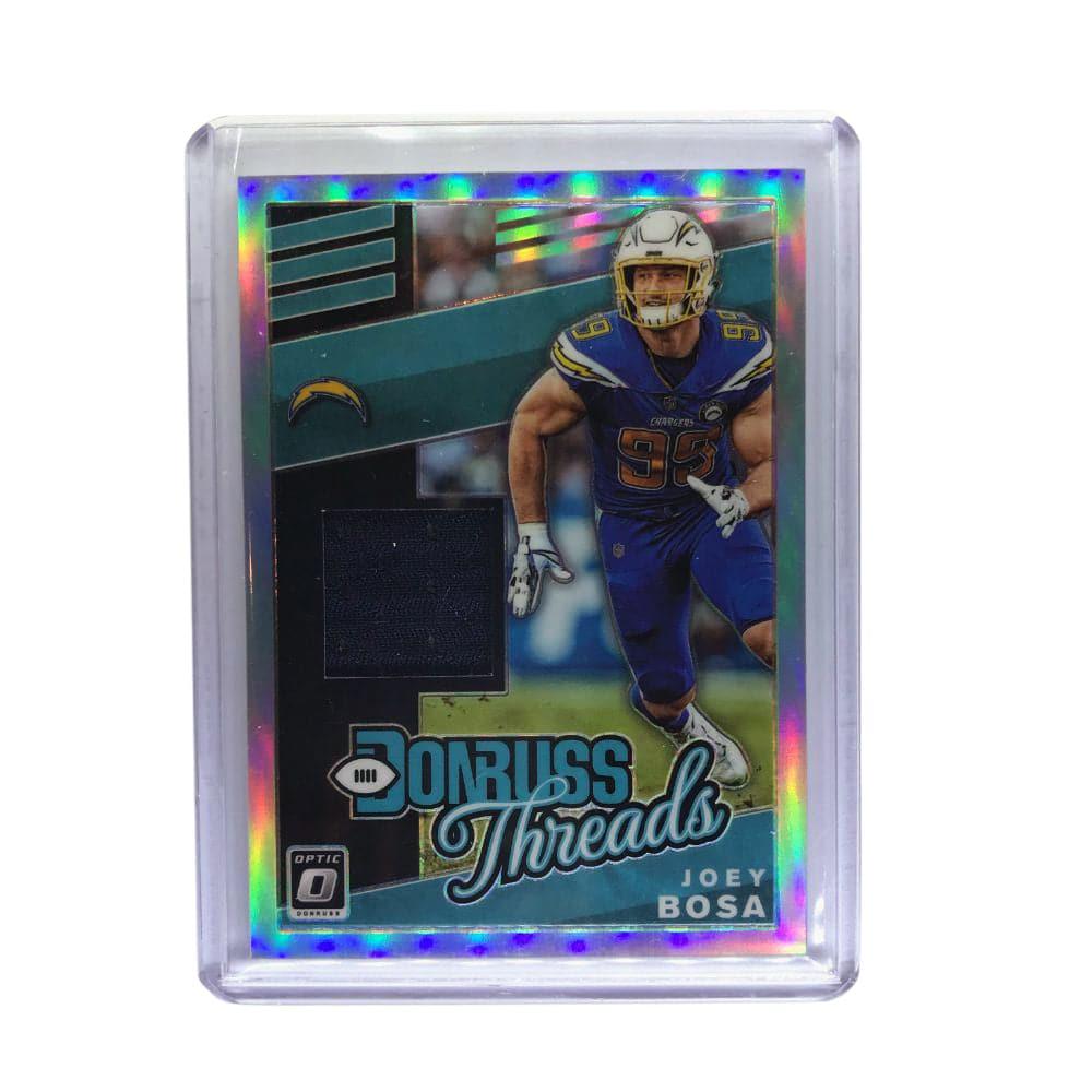 Joey Bosa Los Angeles Chargers 2019 Panini Donruss Optic NFL Threads Patch Card