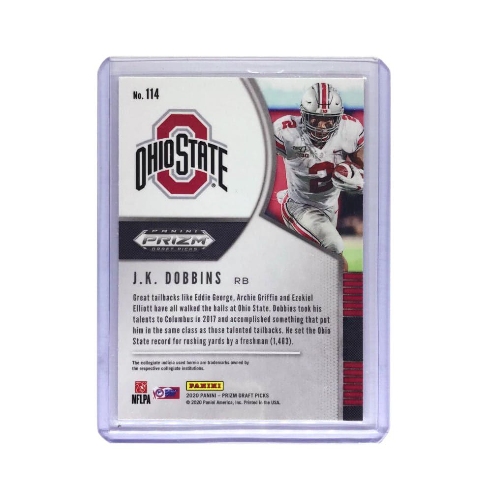 J.K. Dobbins Baltimore Ravens 2020 Panini Prizm NFL Draft Picks Card