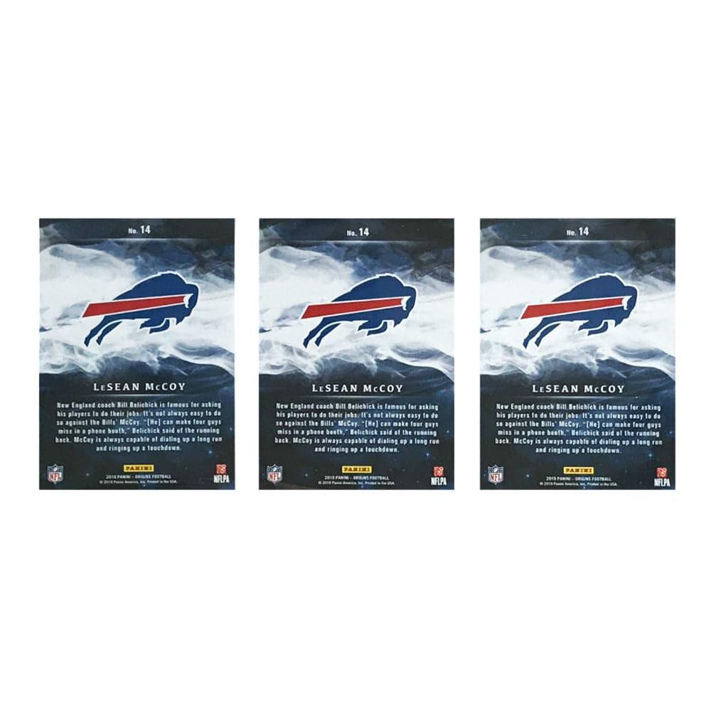 LeSean McCoy Buffalo Bills Panini NFL 3 Numbered Origins Card Set