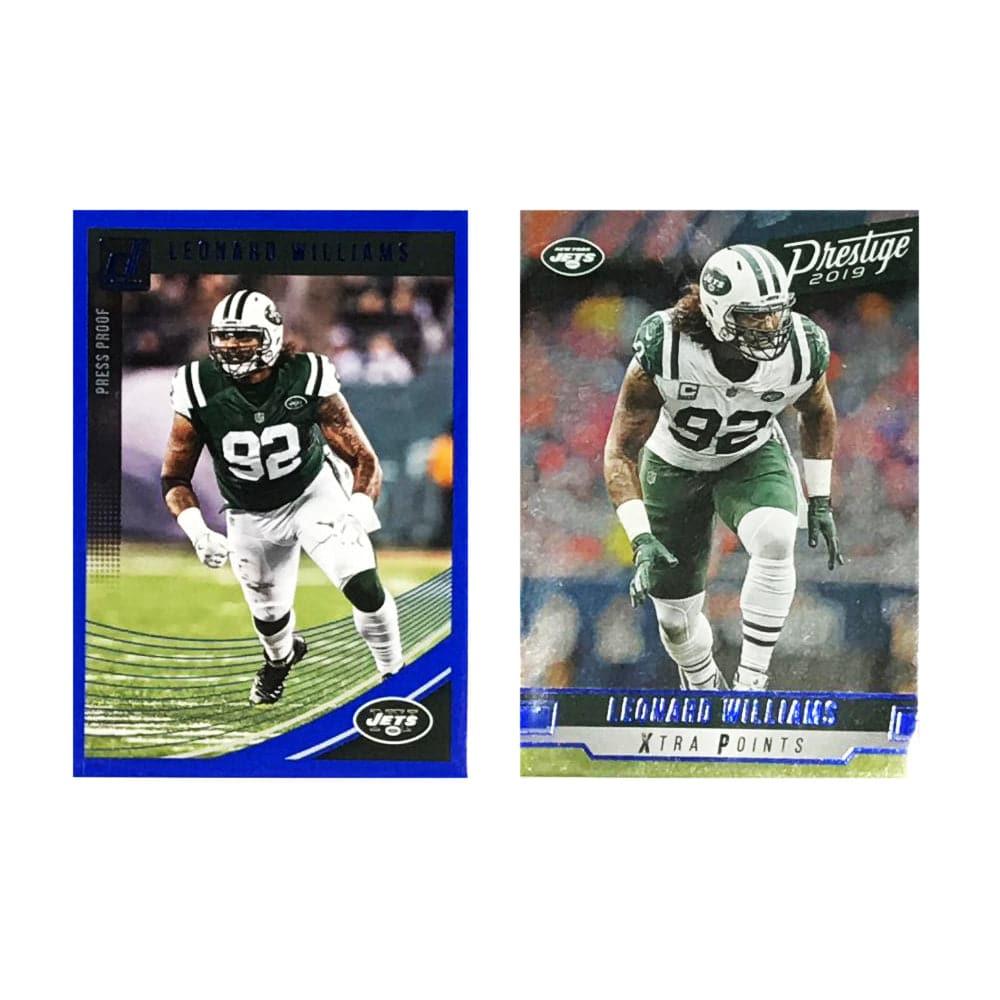 Leonard Williams New York Jets 2019 Panini NFL 2 Insert Card Set