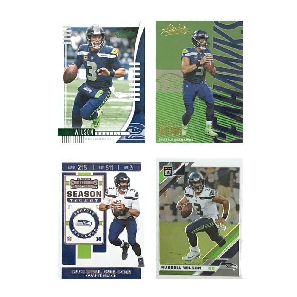 Russell Wilson Seattle Seahawks 2019 Panini NFL Base Card Set