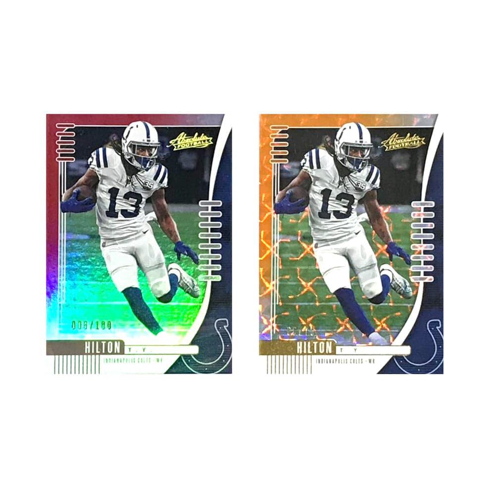 T.Y Hilton Indianapolis Colts 2019 Panini NFL 2 Insert Card Set