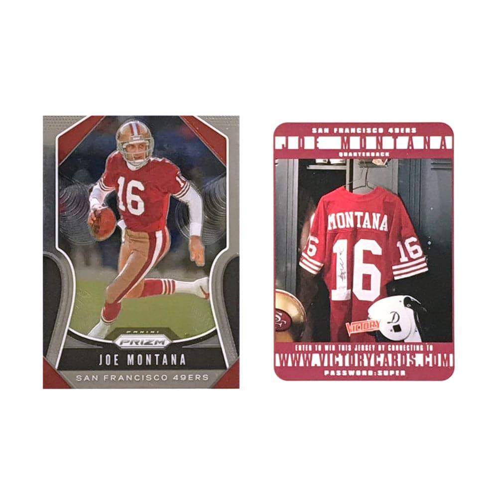 Joe Montana San Francisco 49ers 2019 Panini NFL 2 Insert Card Set