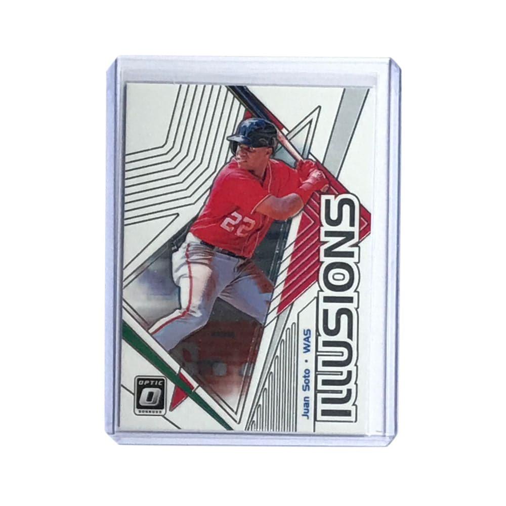 Juan Soto Washington Nationals 2019 Panini Optic MLB Illusions OI-8 Card