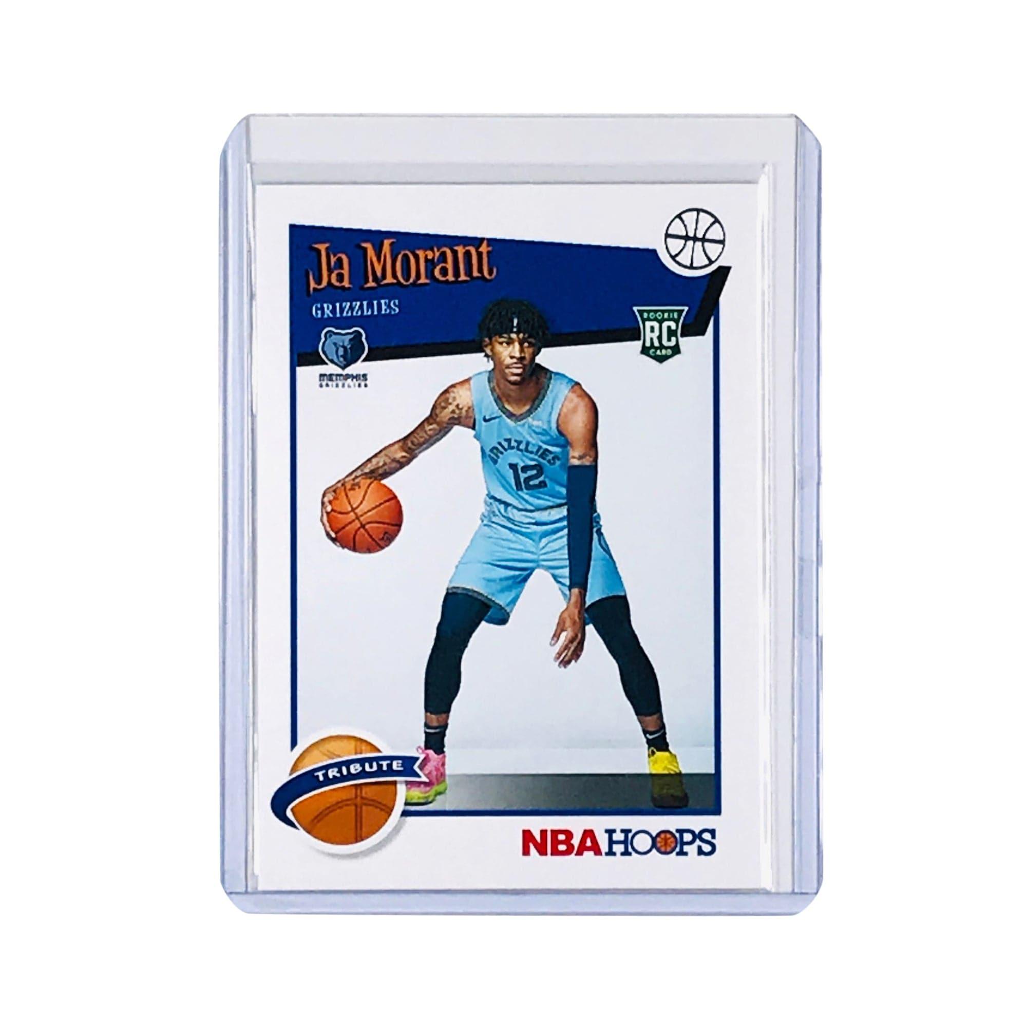 Ja Morant Memphis Grizzlies 2019-20 Panini Hoops NBA Tribute Rookie Card