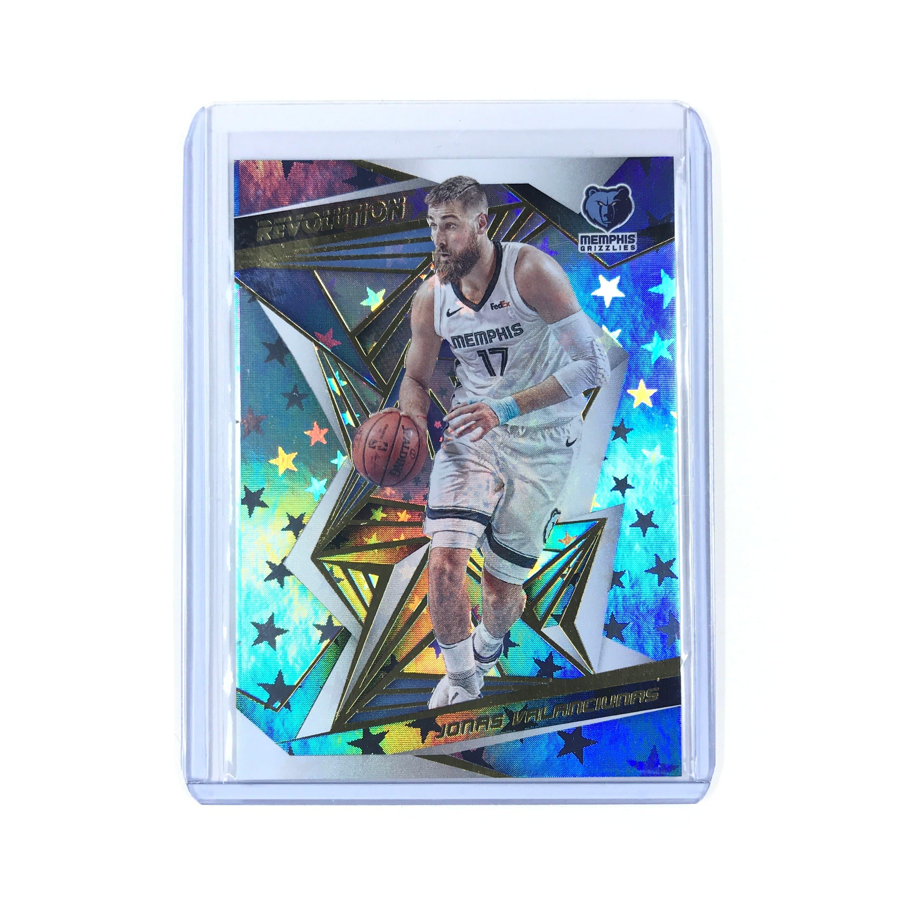 Jonas Valanciunas Memphis Grizzlies 2019-20 Panini Revolution NBA Astro Insert Card