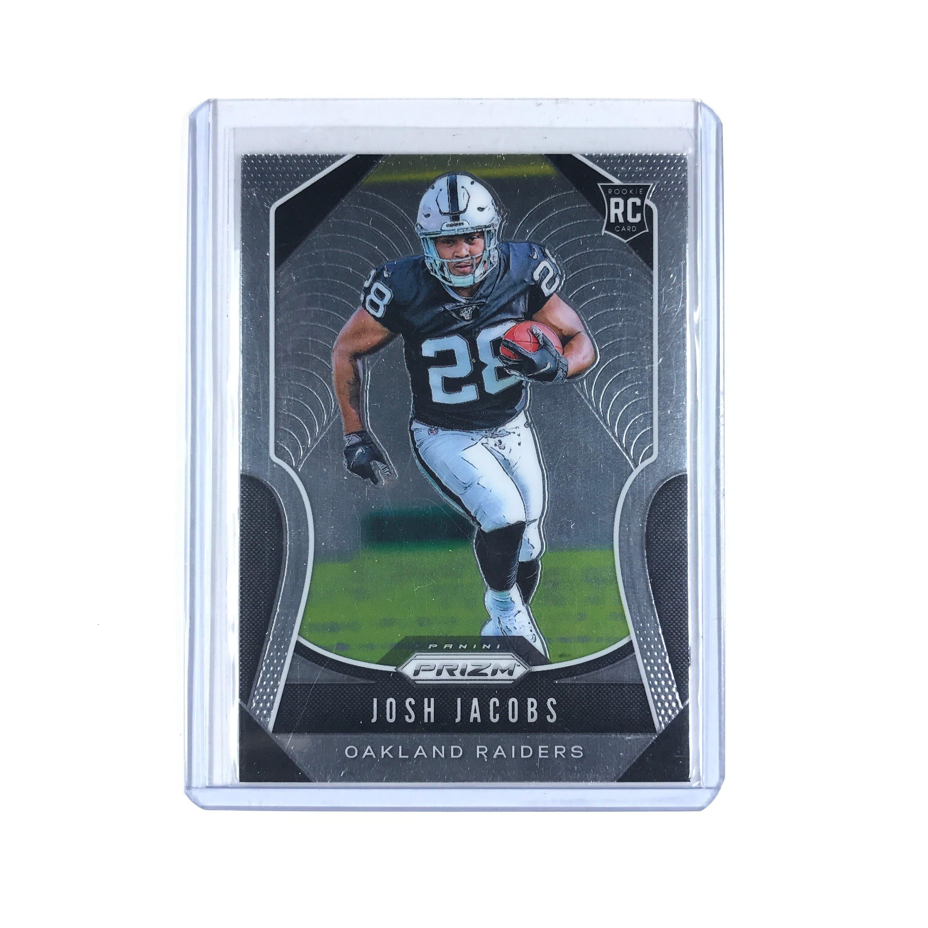 Josh Jacobs Las Vegas Raiders 2019 Panini Prizm NFL Rookie 323 Card