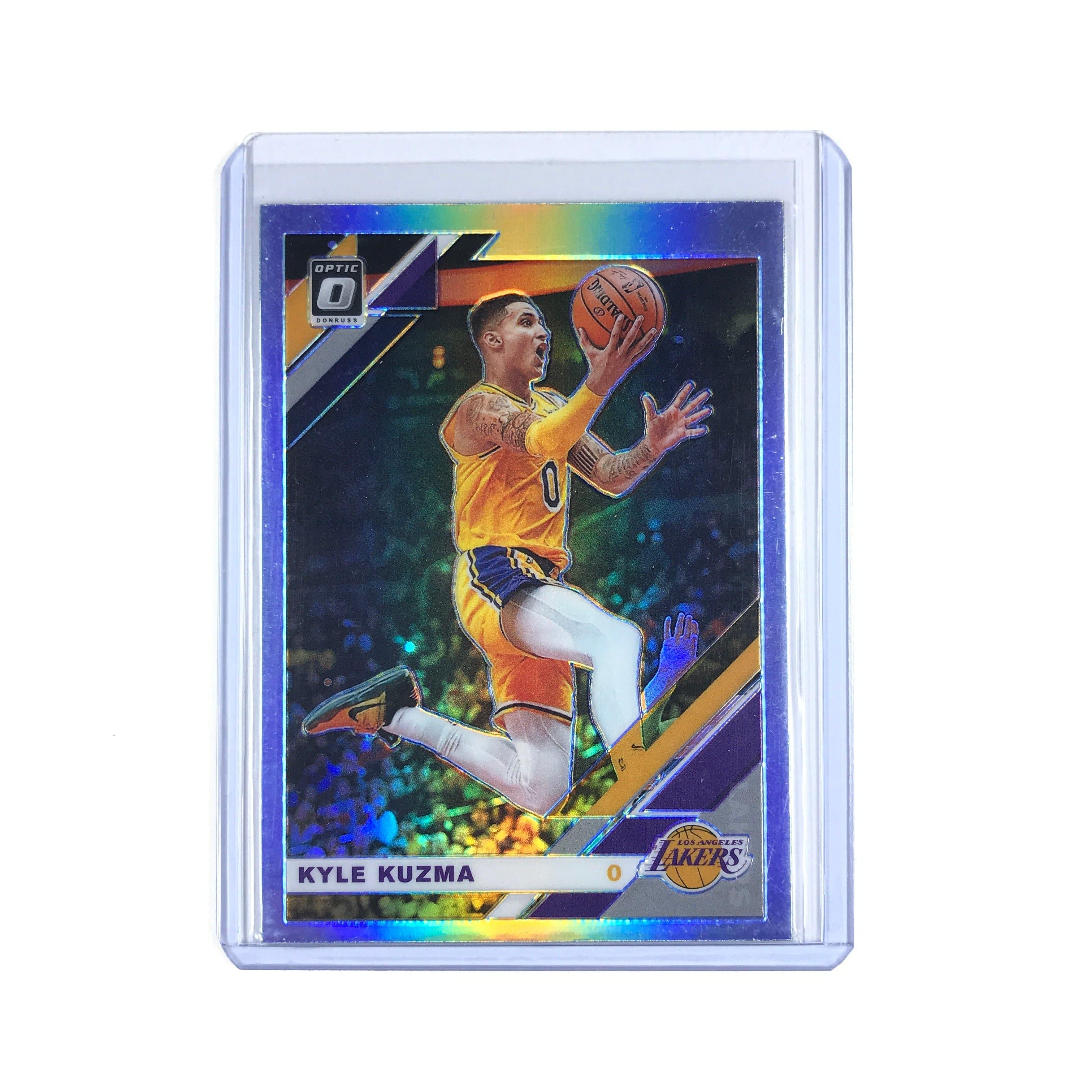 Kyle Kuzma Los Angeles Lakers 2019-20 Panini Optic NBA Silver Holo 80 Card