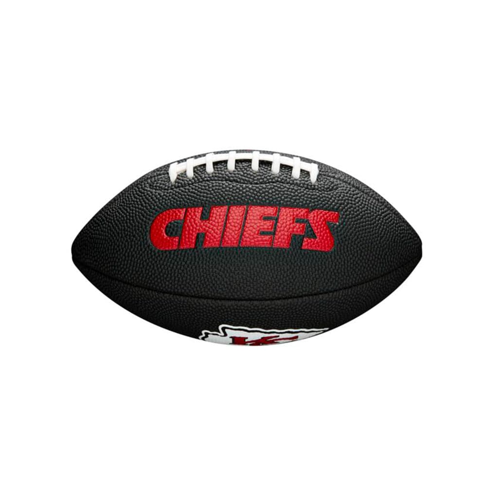 Kansas City Chiefs Wilson NFL Mini Size Team Football - Black