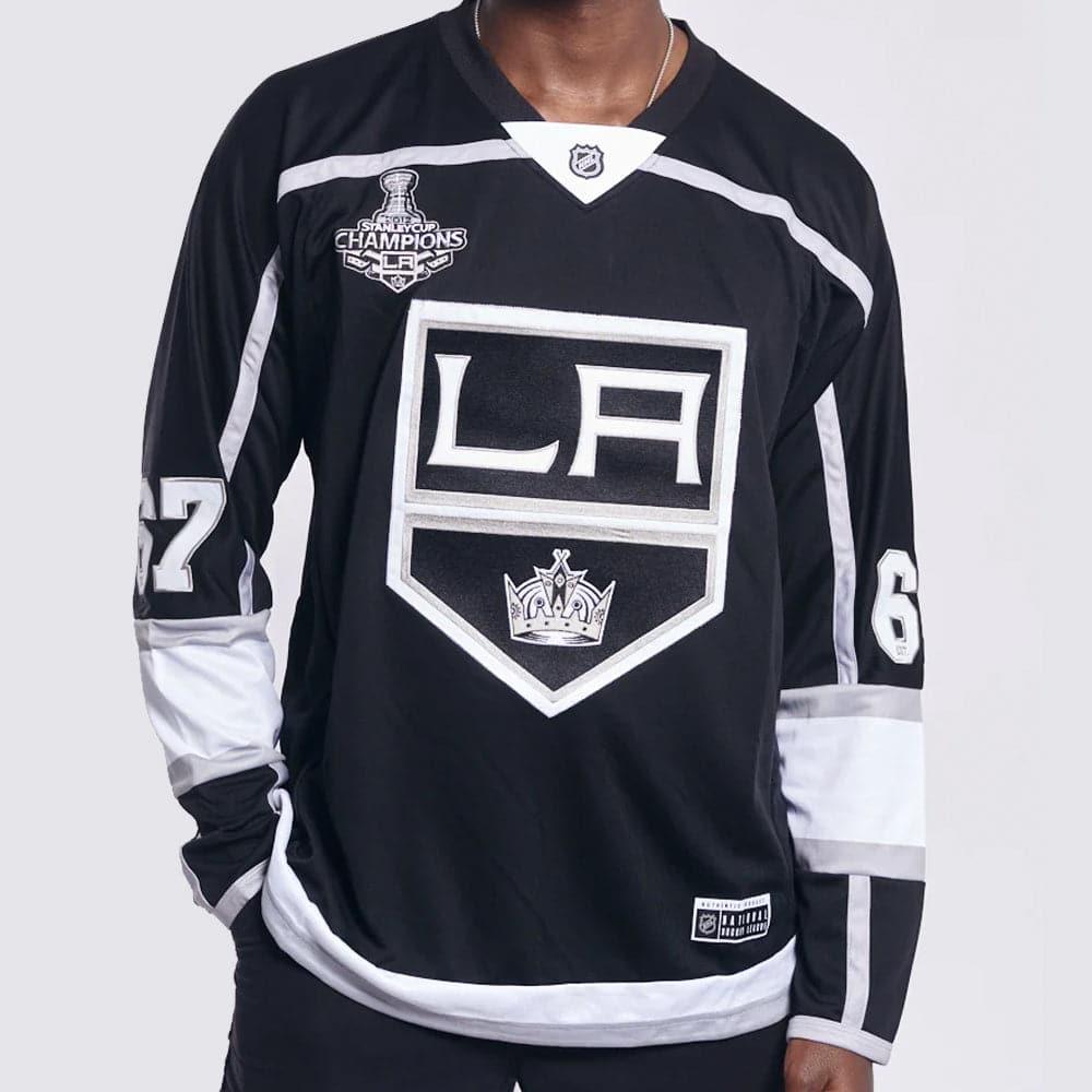 Los Angeles Kings NHL 2012 Stanley Cup Replica Fan Jersey - Black