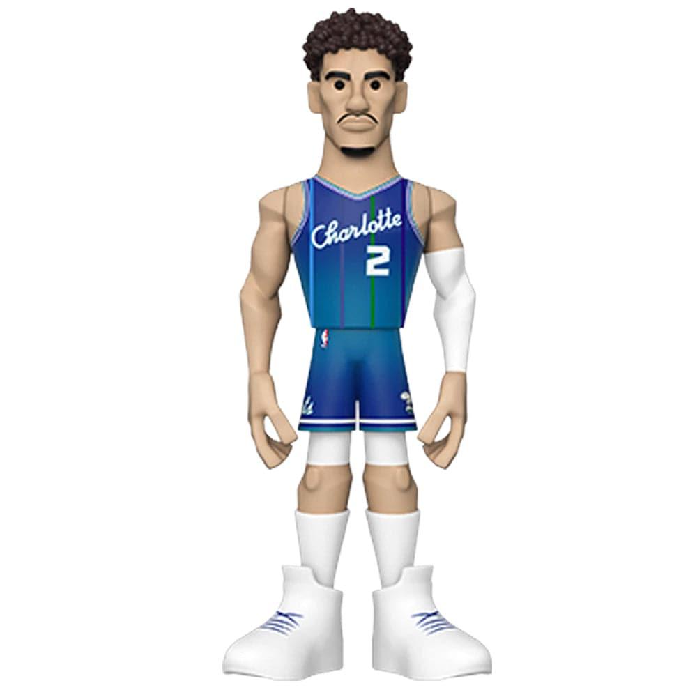 LaMelo Ball Charlotte Hornets Funko NBA 5" Home Vinyl Gold Figure - Purple