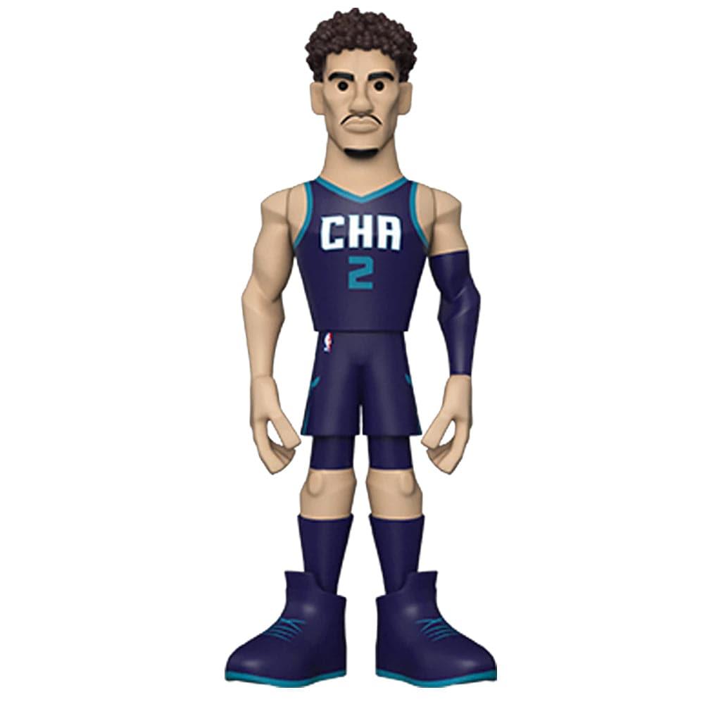 LaMelo Ball Charlotte Hornets Funko NBA 5" Home Vinyl Gold Figure - Purple