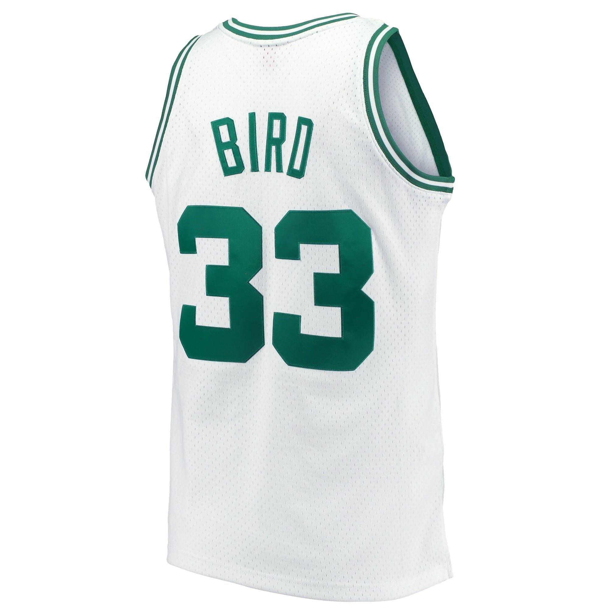 Larry Bird Boston Celtics Mitchell & Ness NBA 85-86 Swingman Jersey - White