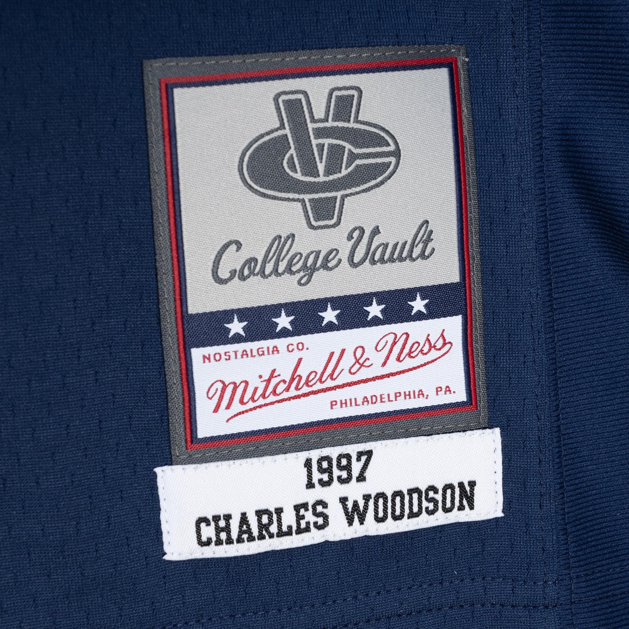 Charles Woodson Michigan Wolverines 97-98 Mitchell & Ness NCAA Legacy Jersey - Navy