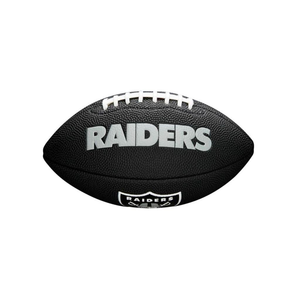 Las Vegas Raiders Wilson NFL Mini Size Team Football - Black