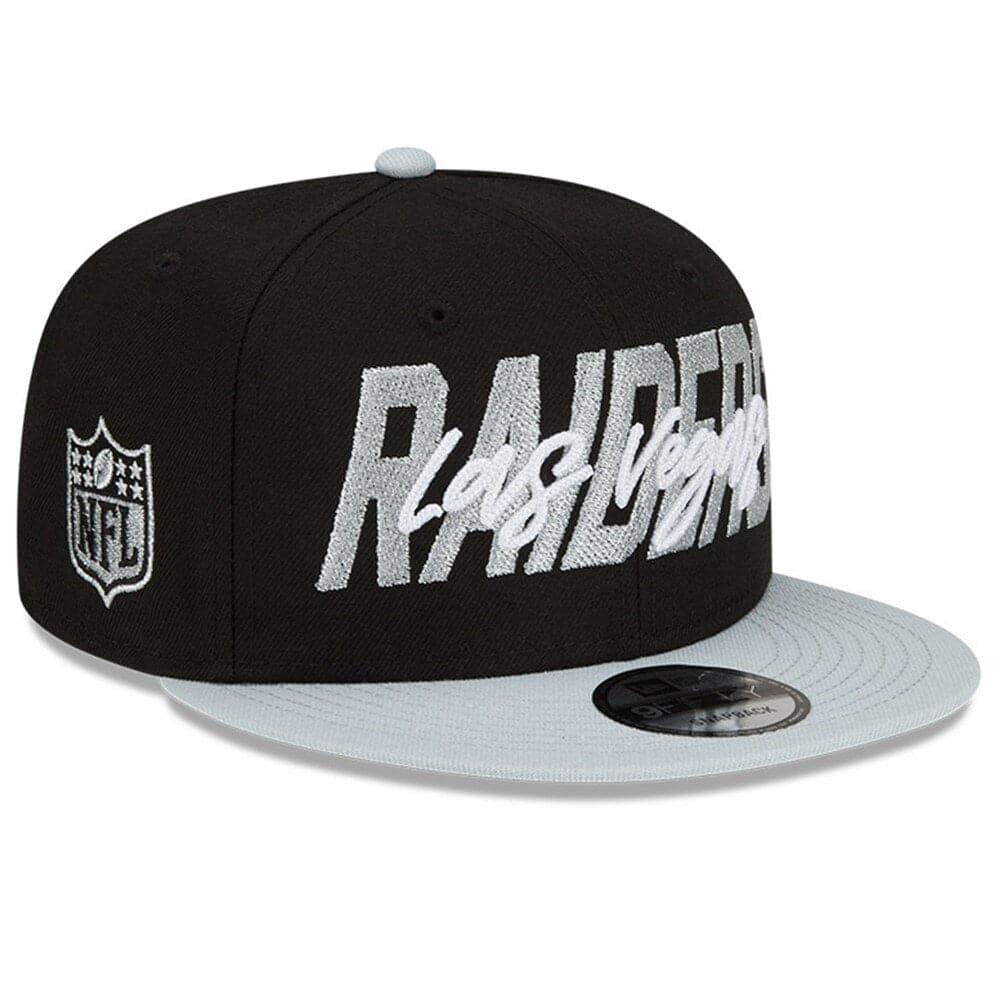 Las Vegas Raiders New Era NFL 2022 Draft On-Stage 9FIFTY Snapback Hat - Black