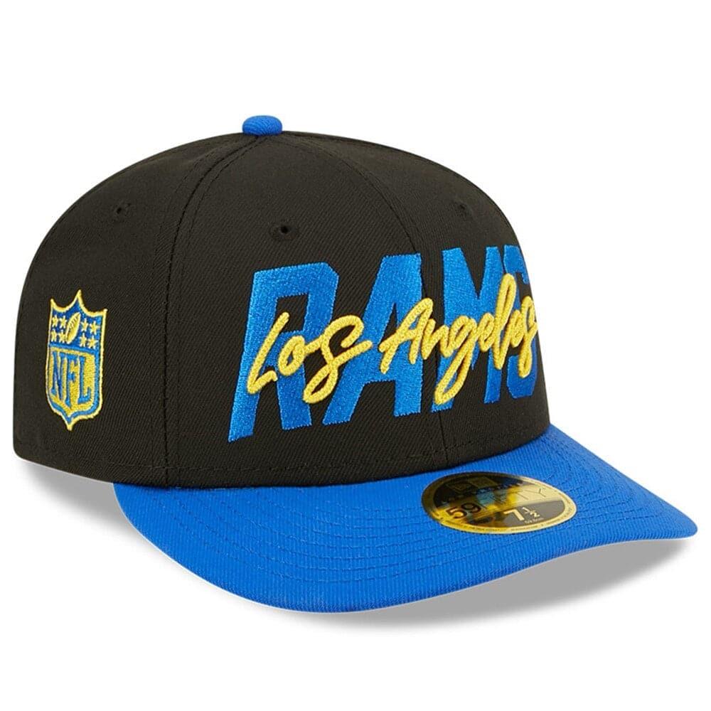 Los Angeles Rams New Era NFL 2022 Draft Low Profile 59FIFTY Fitted Hat - Black