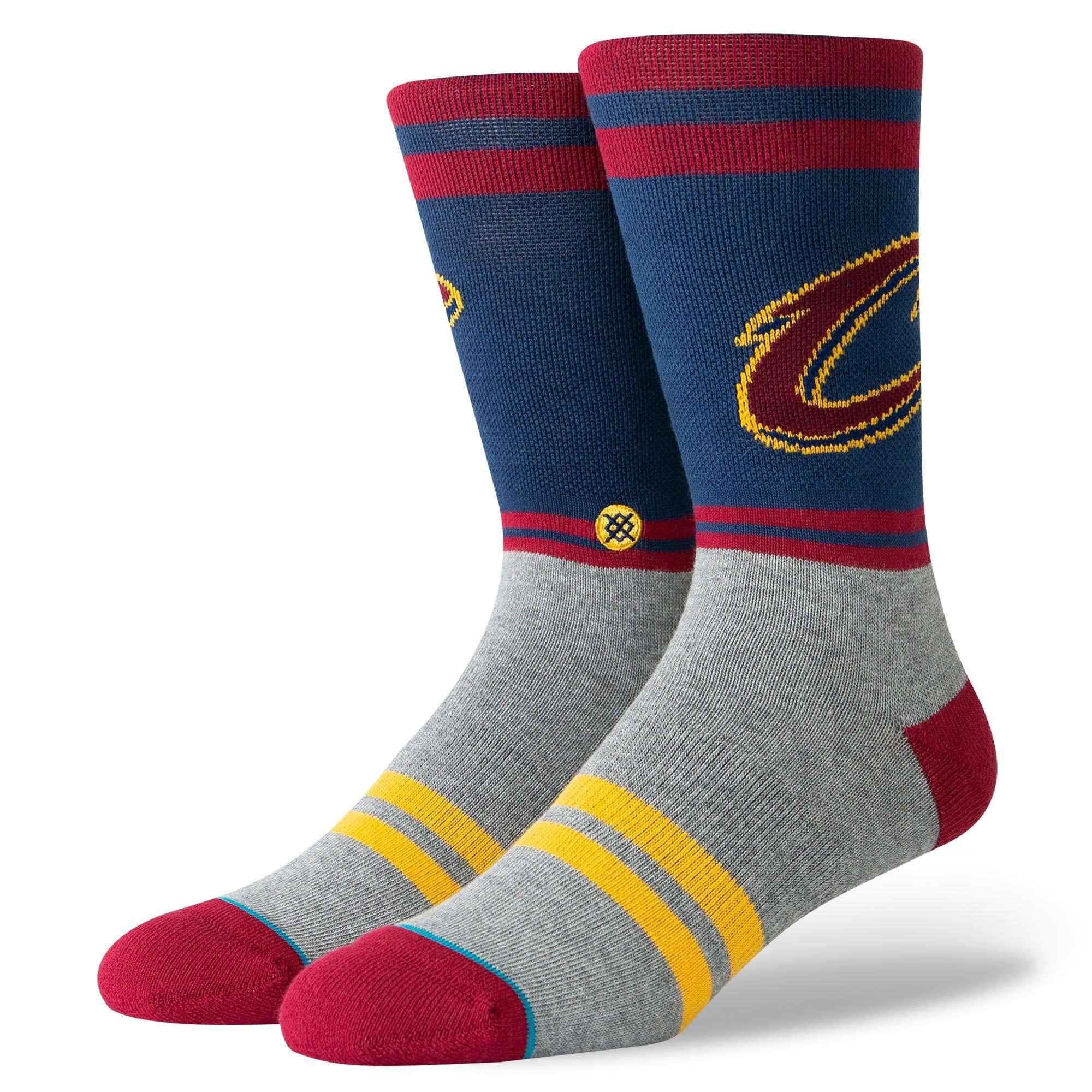 Cleveland Cavaliers Stance NBA City Gym Crew Socks - Navy