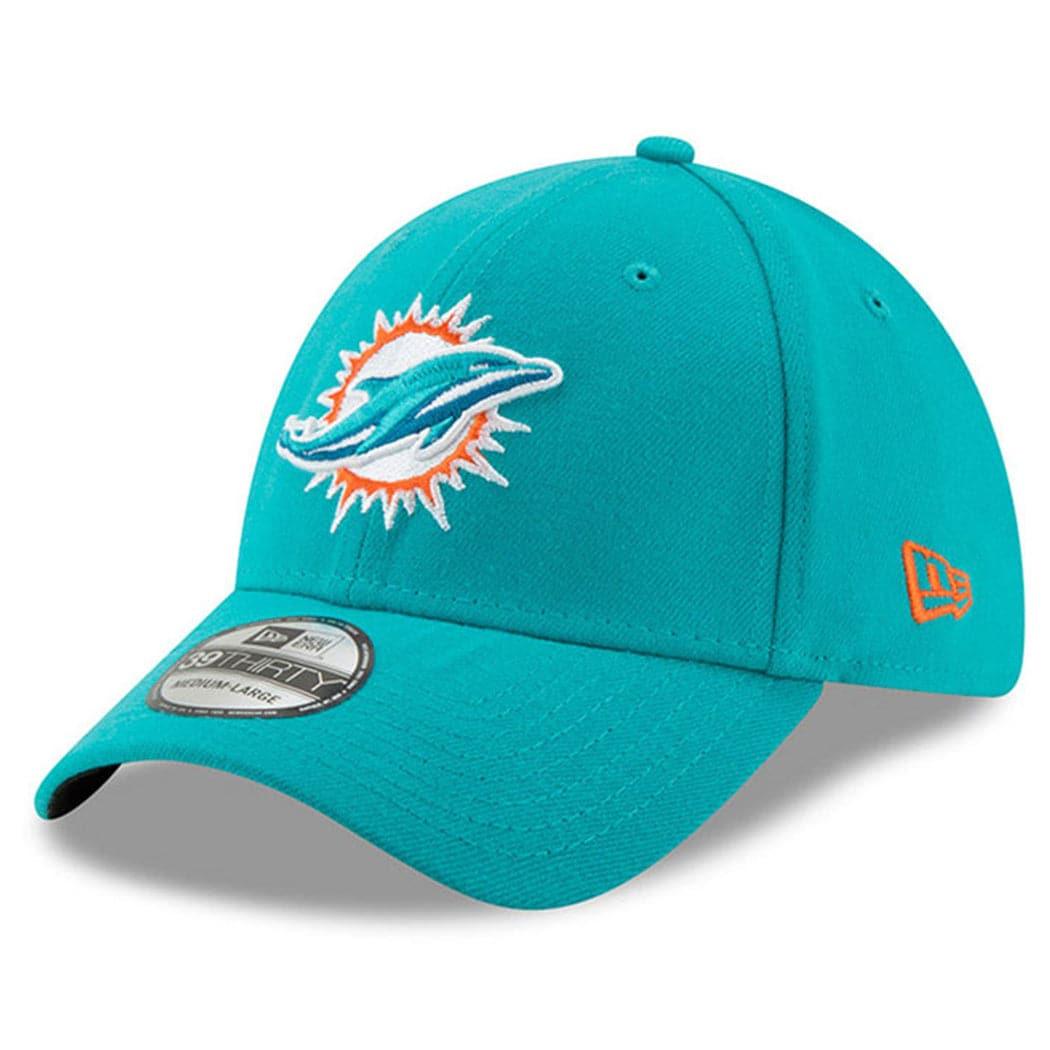 Miami Dolphins New Era NFL Team 39THIRTY Stretch-Fit Hat - Aqua