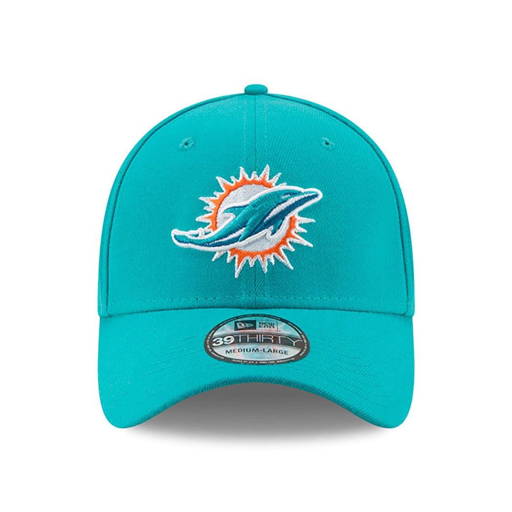 Miami Dolphins New Era NFL Team 39THIRTY Stretch-Fit Hat - Aqua