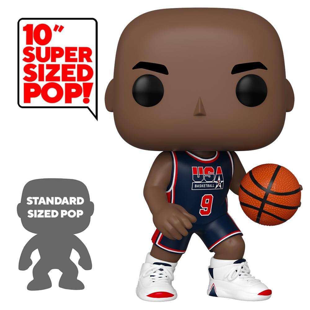 Michael Jordan USA Dream Team Funko Pop Jumbo 10" 117 Figure - Navy