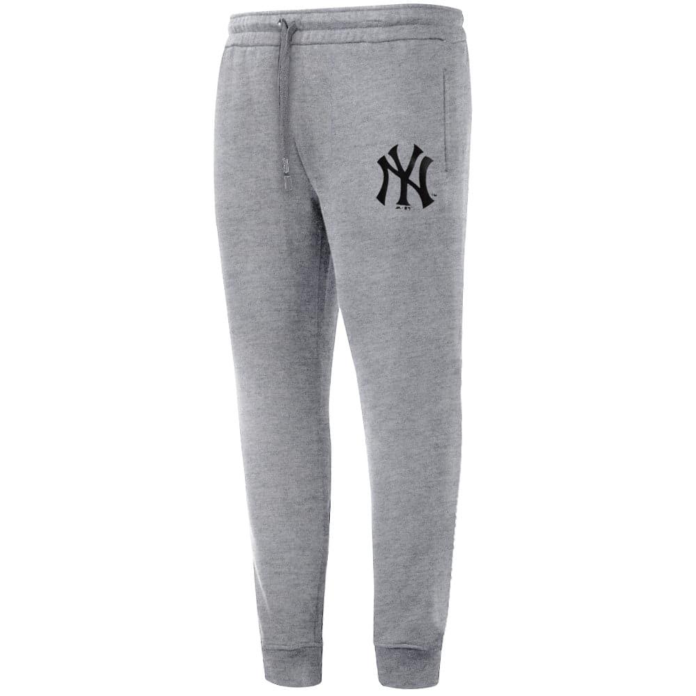 New York Yankees Majestic MLB Audier Track Pants - Grey Marle