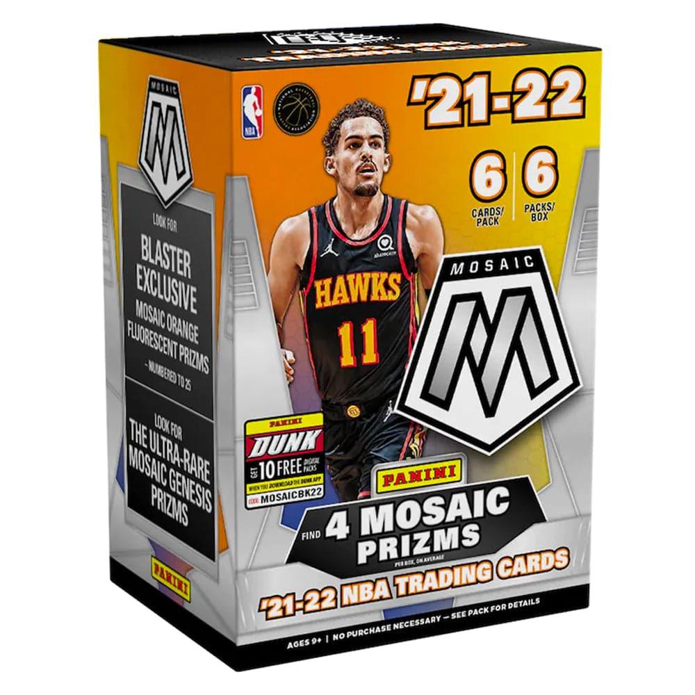 21-22 NBA Panini Mosaic Basketball Trading Card Blaster Box