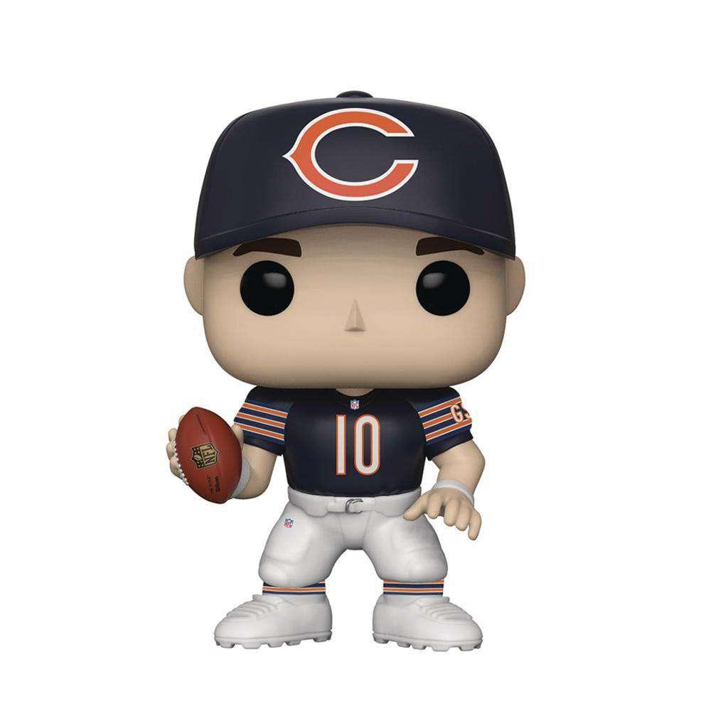 Mitch Trubisky Chicago Bears NFL Funko Pop Vinyl 3.75" Figure - Navy