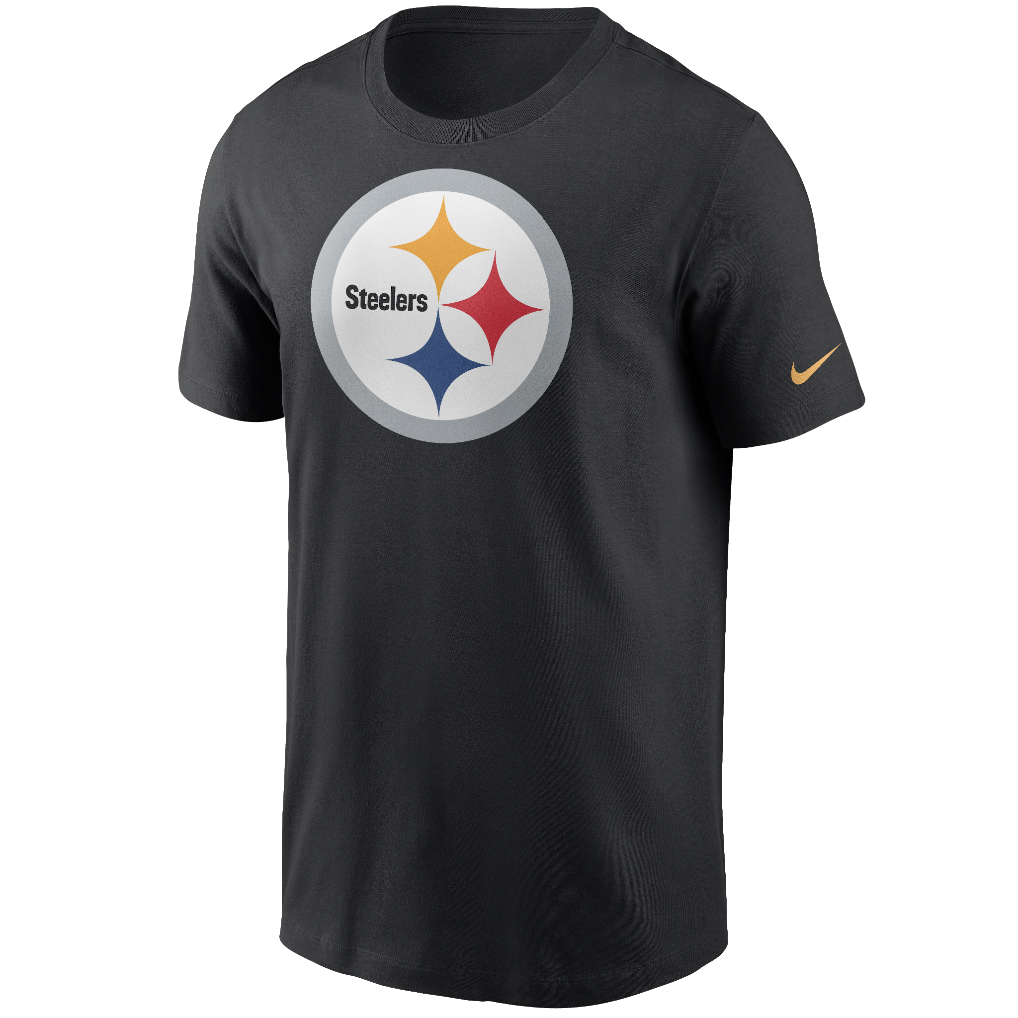 Pittsburgh Steelers Nike NFL Team Logo Essential T-Shirt - Black