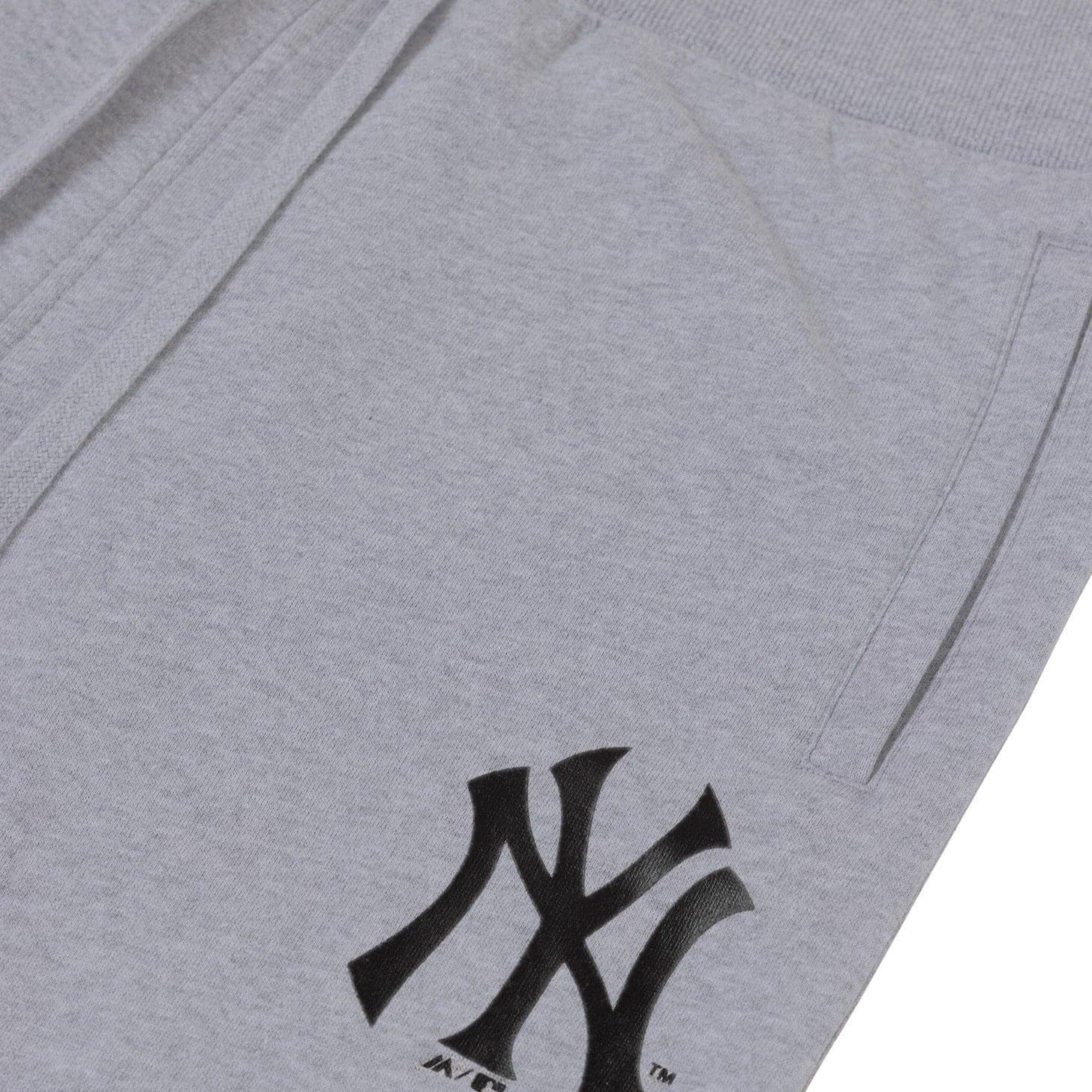 New York Yankees Majestic MLB Audier Track Pants - Grey Marle