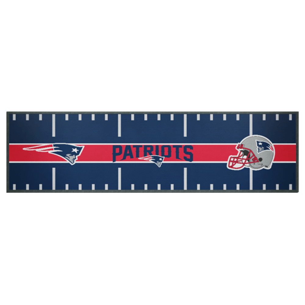 New England Patriots NFL Team Field 90 x 25cm Bar Runner/Mat