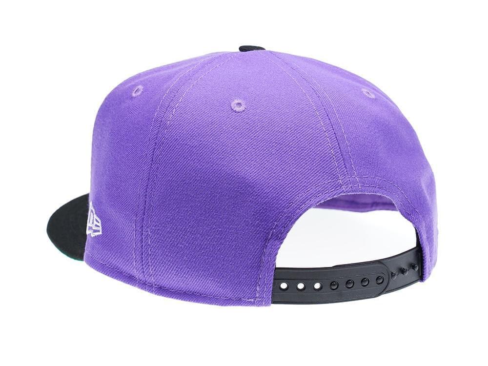 Toronto Raptors New Era NBA Hardwood Classics Wordmark 9FIFTY Snapback Hat - Purple