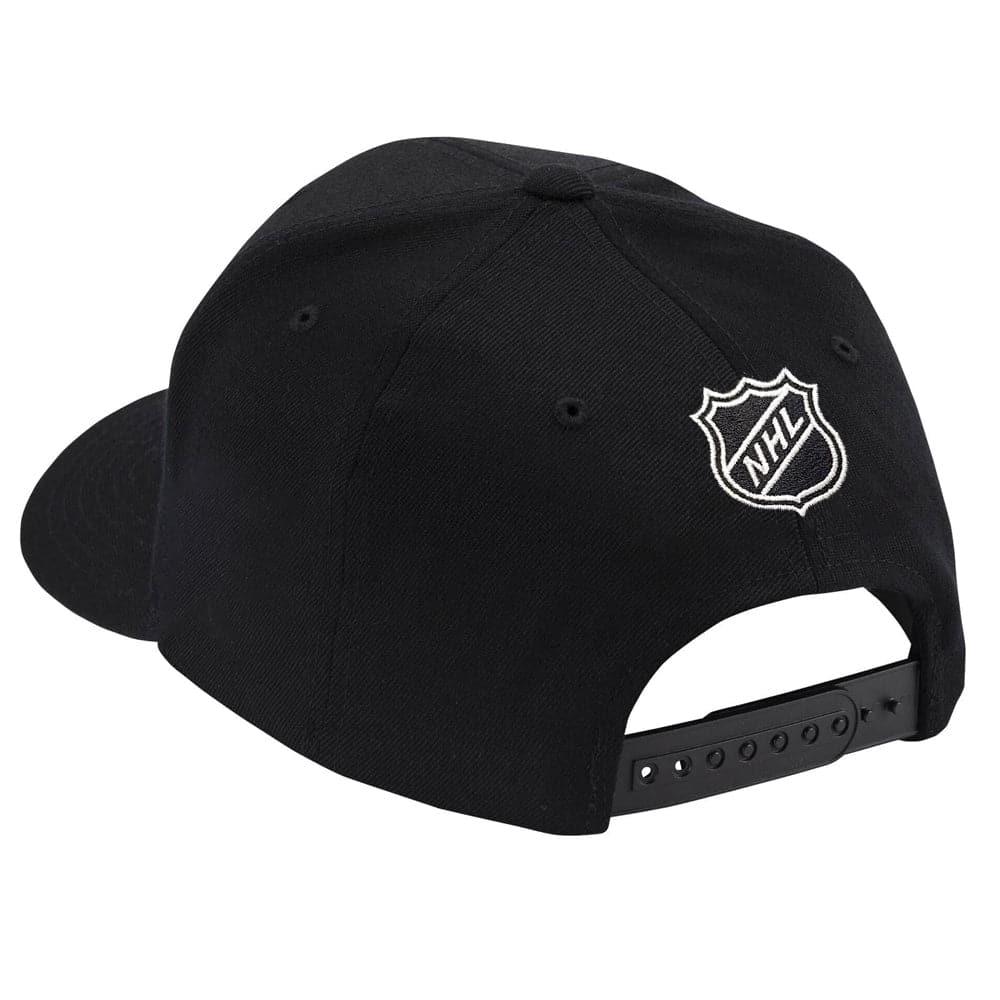 Toronto Maple Leafs NHL Black On Black 110 Curve Snapback Hat