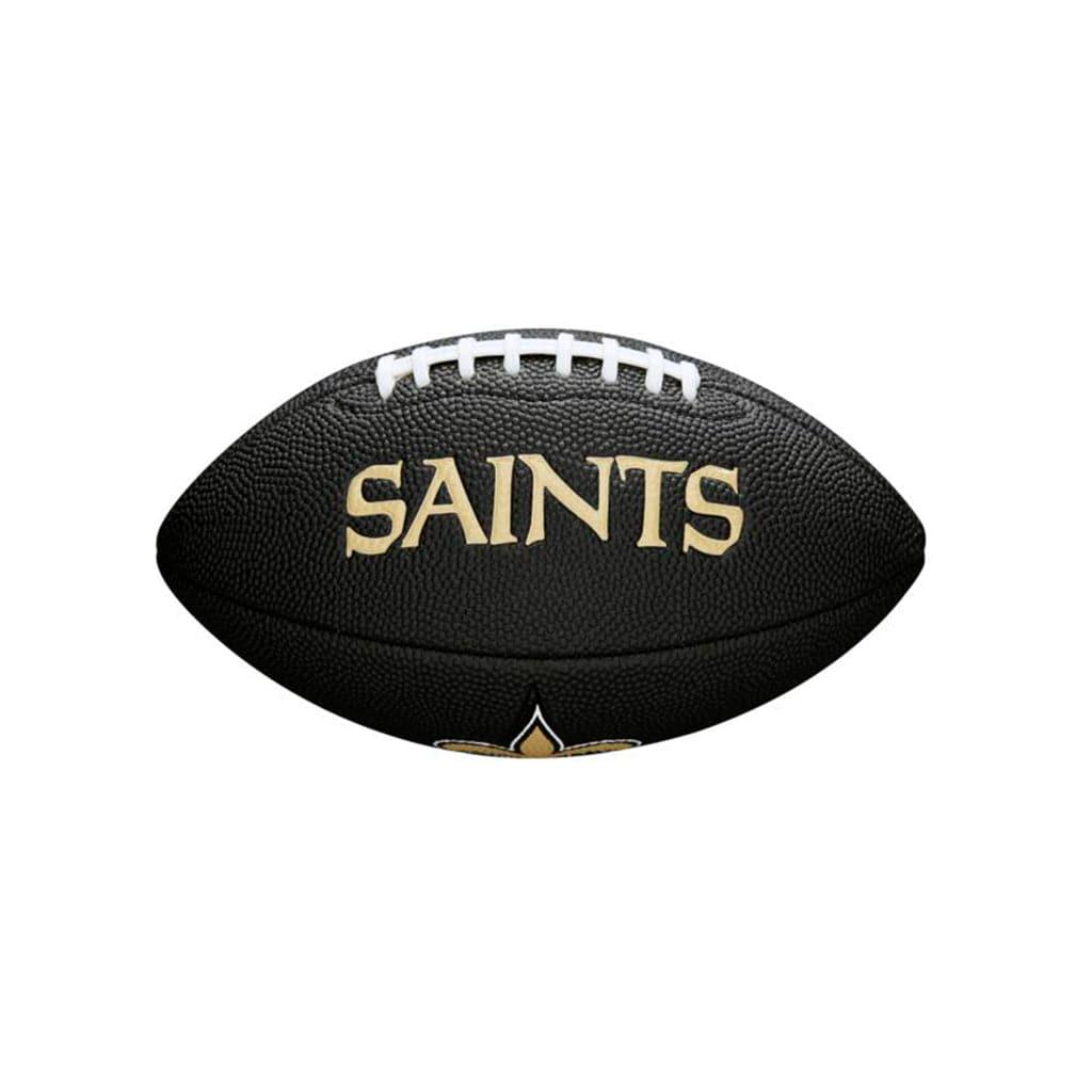 New Orleans Saints Wilson NFL Mini Size Team Football - Black