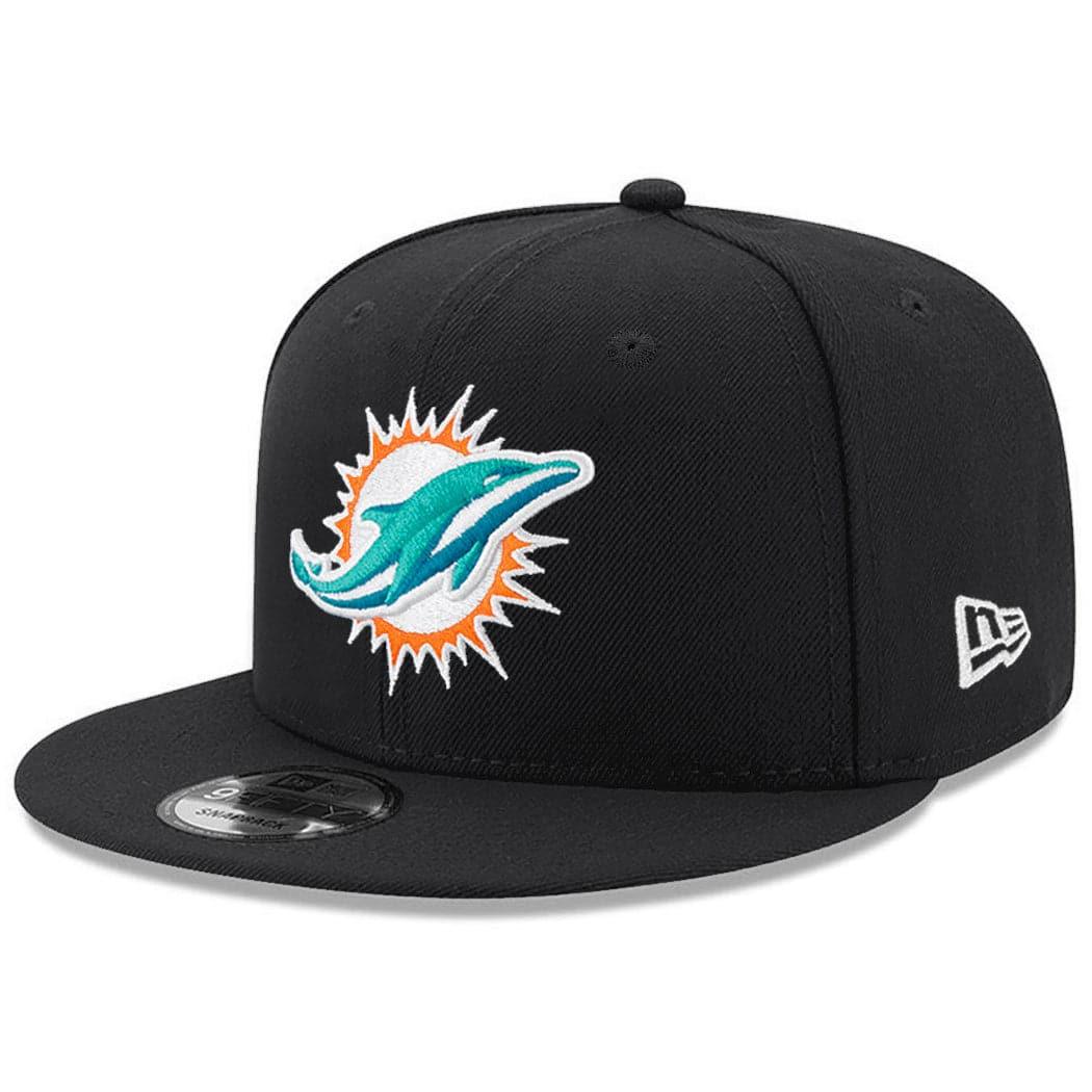 Miami Dolphins New Era NFL Team 9FIFTY Snapback Hat - Black