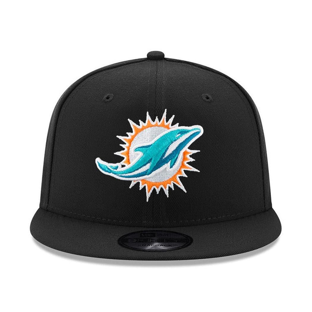 Miami Dolphins New Era NFL Team 9FIFTY Snapback Hat - Black