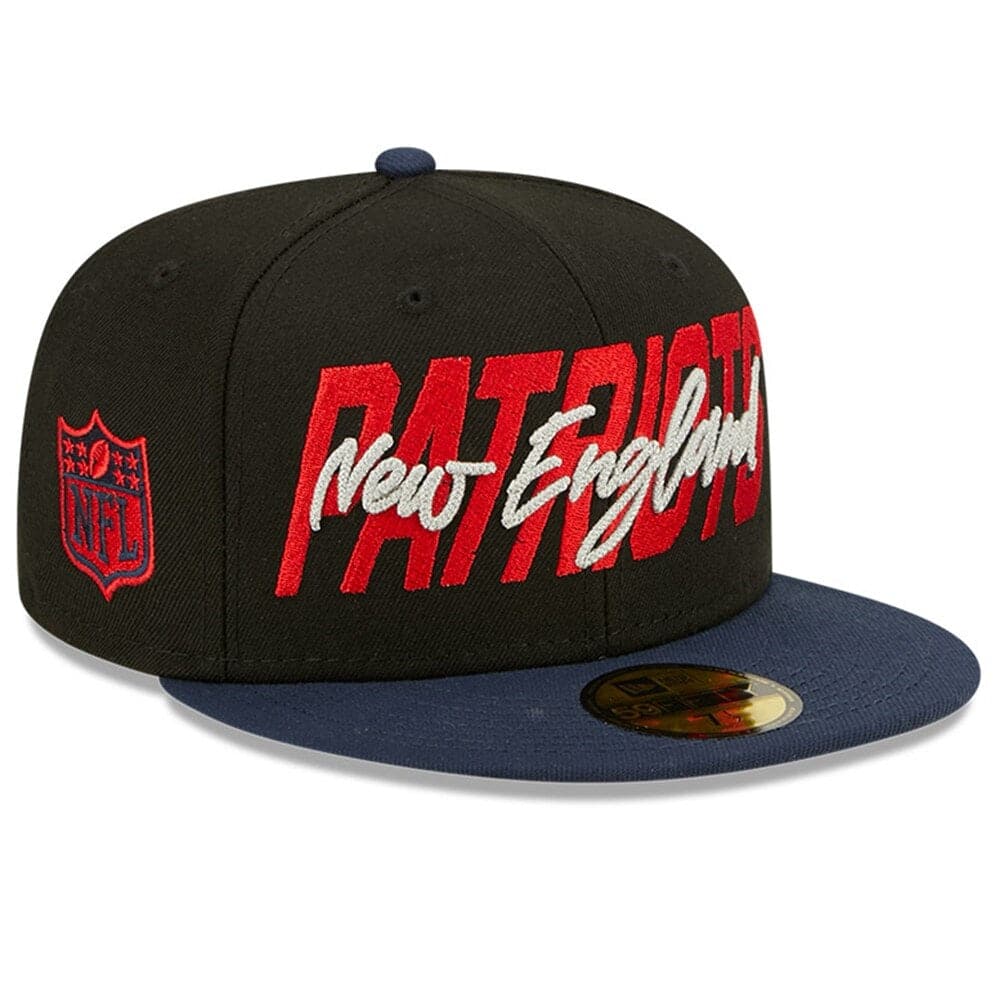 New England Patriots New Era NFL 2022 Draft On-Stage 59FIFTY Fitted Hat - Black