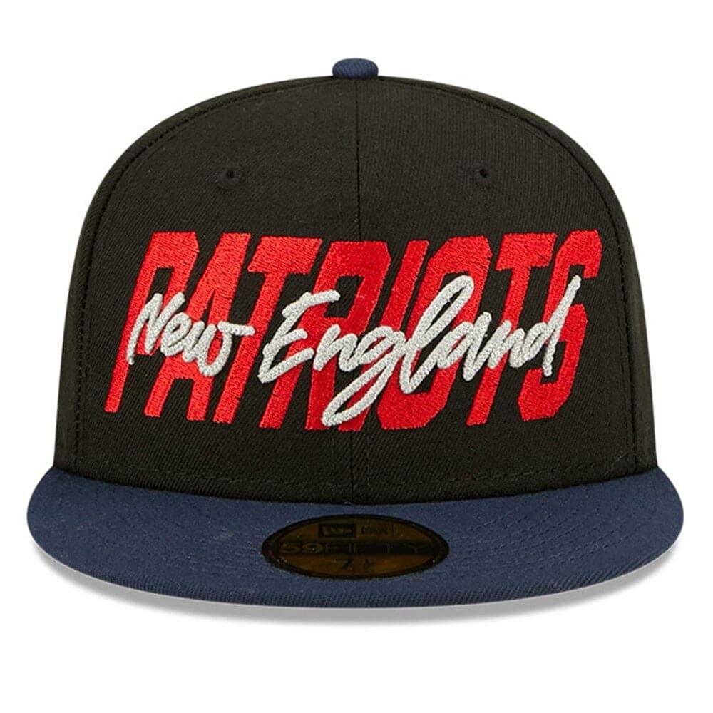 New England Patriots New Era NFL 2022 Draft On-Stage 59FIFTY Fitted Hat - Black