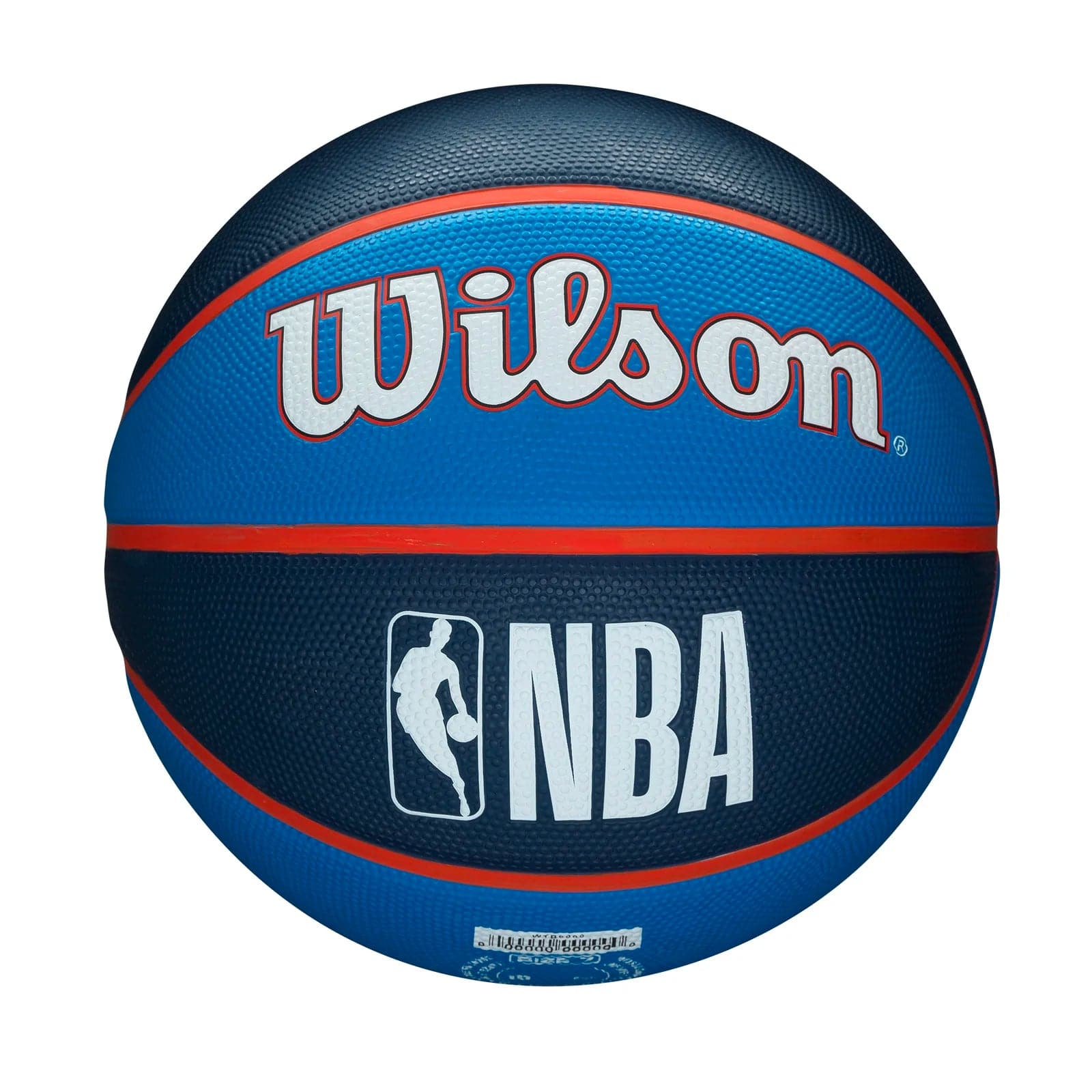 Oklahoma City Thunder Wilson NBA Team Tribute Outdoor Basketball Ball