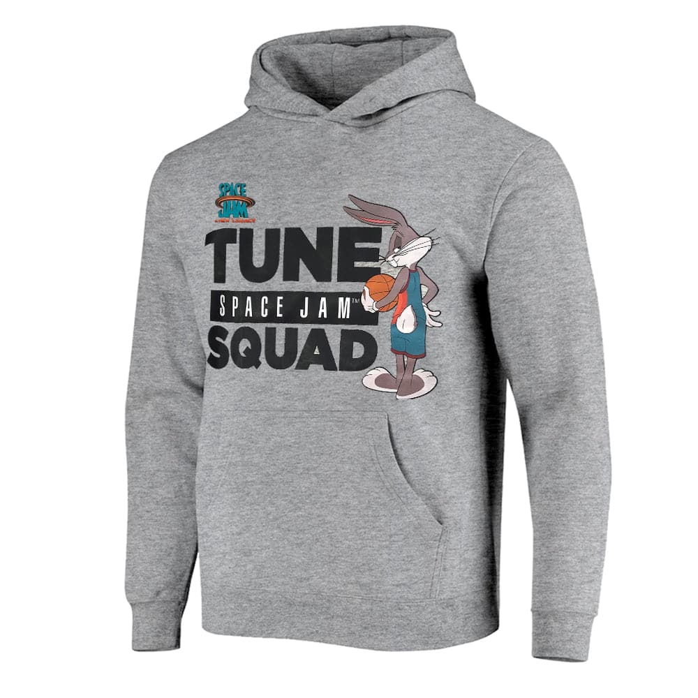 Youths Space Jam 2 Movie Outerstuff Hood Locker Hoodie Jumper - Grey