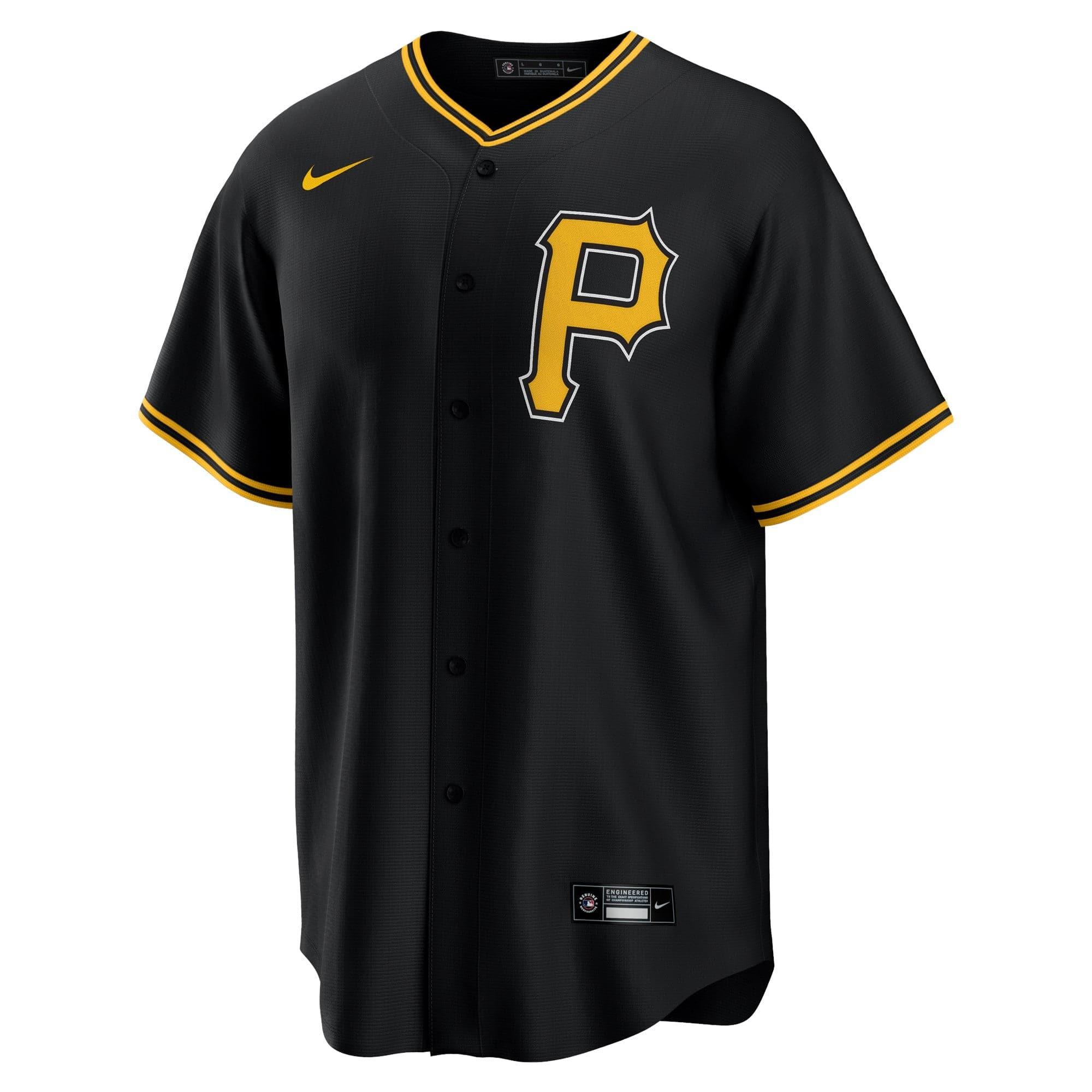 Pittsburgh Pirates Nike MLB Alternate Replica Jersey - Black