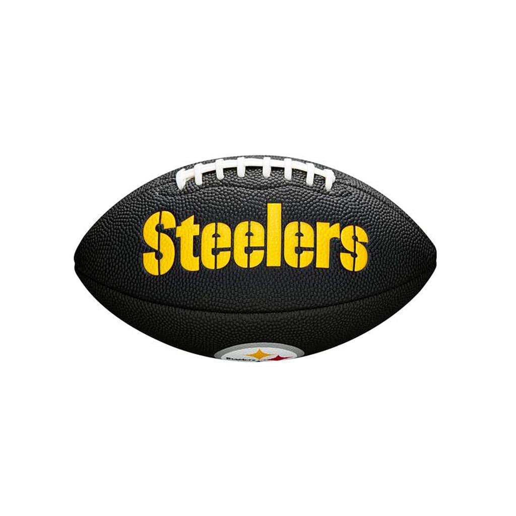 Pittsburgh Steelers Wilson NFL Mini Size Team Football - Black