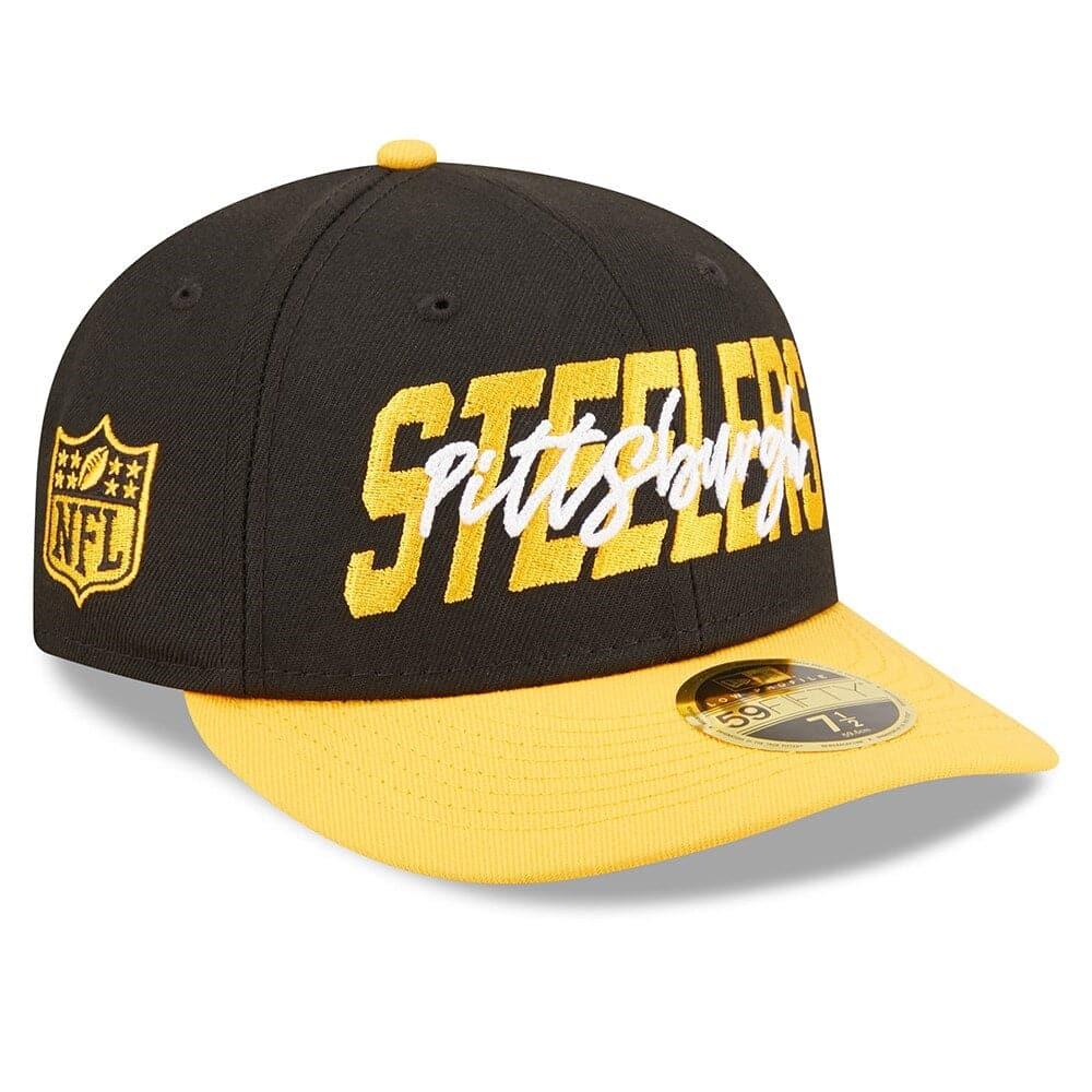 Pittsburgh Steelers New Era NFL 2022 Draft Low Profile 59FIFTY Fitted Hat - Black