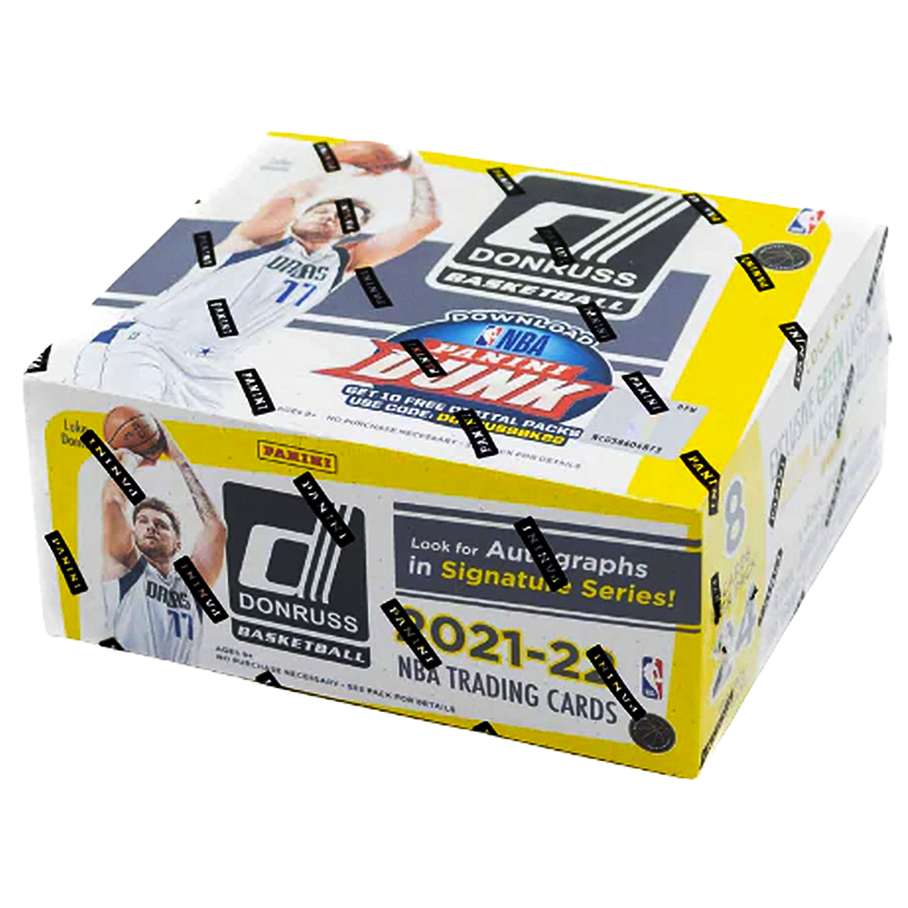 21-22 Panini NBA Donruss Basketball Trading Card Retail Box