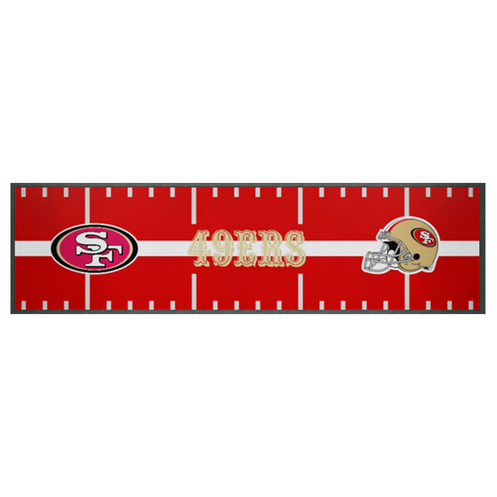 San Francisco 49ers NFL Team Field 90 x 25cm Bar Runner/Mat